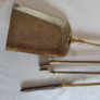Antique Brass companion set Image 3