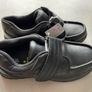Boys black school shoes size UK2 brand New Image 3