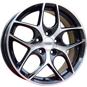 16" Black Alloy Wheels Ford Peugeot Renault Volvo 5x108