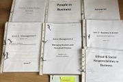 Yeats College Leaving Cert Higher level Business notes