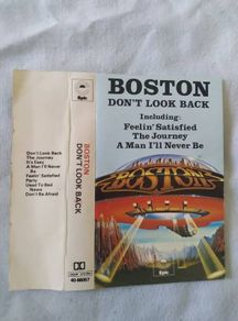 Don't Look Back Cassette Album Boston