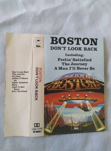 Don't Look Back Cassette Album Boston