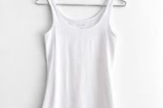 New Dunnes Stores White Stretch Vest Top