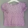 Zara Baby Fuchsia floral matching top and skirt Sz 18-24mths EUC Image 2