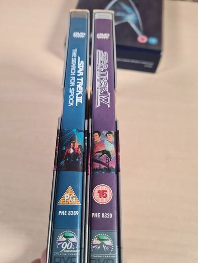 Dvd Star Trek Next Generation Motion Pocture Collection  Boxset + Star Trek 3 And 4 Special Editions Search For Spock Voyage Home
