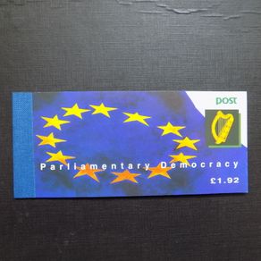 Ireland 1994 Stamp Booklet.1919-94.Parliamentary Democracy.MNH.