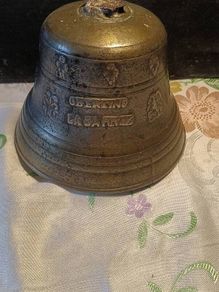 19th Century Obertino La Sarraz Bronze Bell