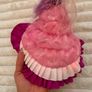 My Little Pony Lily Lightly Unicorn Light Up With Dress Damaged Dirty Lash approx. 12 cm. Used Please see photos Image 9