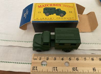 Matchbox 68. Austin radio truck MKII. Mint in box. 1959