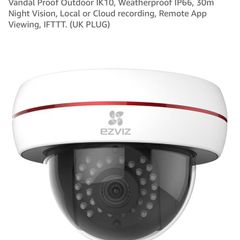 CCTV: Ezviz C4s Poe Cctv, Full Hd, Vandal Proof Outdoor Ik10