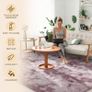 Rugs Living Room - 200x300cm Dark Pink Large Rug for Living Room - Ultra Soft Fluffy Shaggy Rugs for Bedroom, Indoor Nursery Carpets for Kids Room Home Decor, Non Shedding, Anti-Slip Backing Image 3