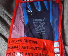 a selection of new in the bag work gloves