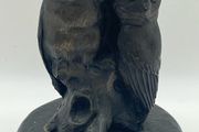 Genesis Figurine Twin Owls