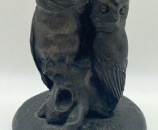 Genesis Figurine Twin Owls