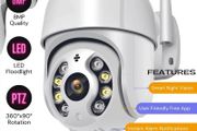 8mp 4k Wifi Camera Outdoor Ptz Calving Ip Camera Speed Dome Cctv Security Cameras