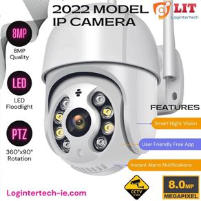 8mp 4k Wifi Camera Outdoor Ptz Calving Ip Camera Speed Dome Cctv Security Cameras