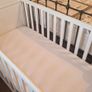 Large White Sundvik Baby Cot + 2 Mattresses Image 2