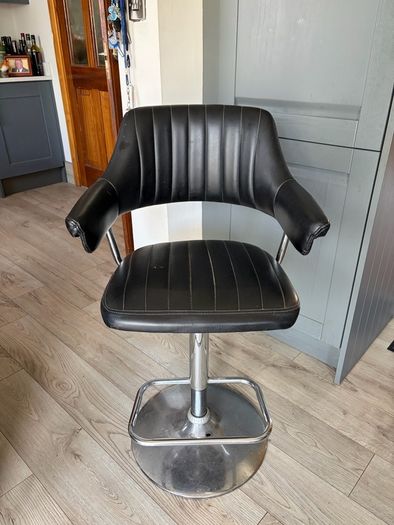 Black Kitchen Stools X 3