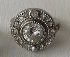 Dress Rings / Costume Jewellery - Gift Idea! With gift pouch - Christmas Sticking Filler! -