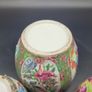 Chinese 19th century Famille Rose 3 Jars Amazing Quality Decoration Image 10