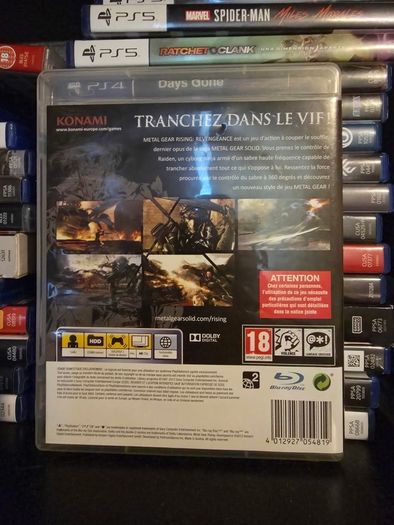 Metal Gear Rising Revengeance PS3