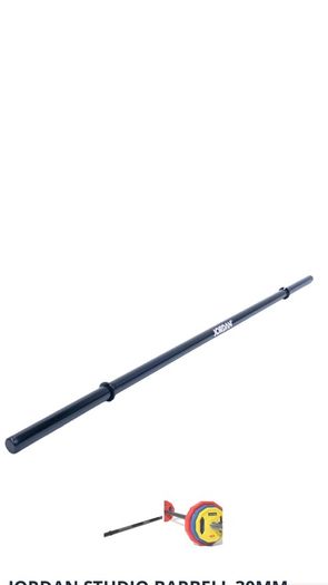 studio barbell 30 mm with jordan clips