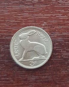 Irish 3d Coin 1966