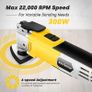300W 15000 22000 OPM Electric Corded Multi Tool, 6 Variable Speeds, 3 Degree Oscillation Angle, Quick-fit Blade Design, with 28pcs Accessories for Cutting, Sanding, Scraping (FREE POSTAGE) Image 6