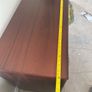 Mahogany chest of drawers and side locker Image 3