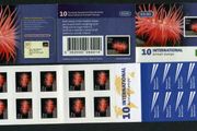 2013 Ireland Beadlet Anemone Definitive Stamp Booklet Mint Never Hinged (MNH). Hibernian HB190