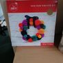 Christmas Pompom Wreath Kit Image 5