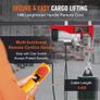 Electric Hoist, 880 lbs 230V Electric Winch with 14 ft Wired Remote Control, 40 ft Single Cable Lifting Height, Single/Double Slings, Image 5