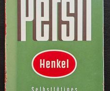 Persil advertisement, , vintage style metal sign .