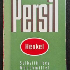 Persil advertisement, , vintage style metal sign .