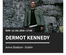SWAP Dermot Kennedy Sunday for Saturday
