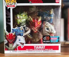 Funko Pop 846 Dungeons & Dragons Tiamat 2021 Limited Edition Dragonlance TSR And DnD Wizards Of The Coast
