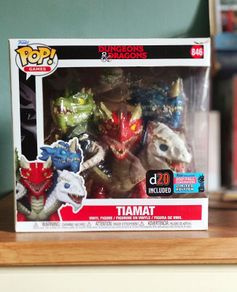 Funko Pop 846 Dungeons & Dragons Tiamat 2021 Limited Edition Dragonlance TSR And DnD Wizards Of The Coast