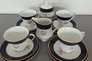 Cups Saucers Plates Sugar Bowl Jug Arklow China