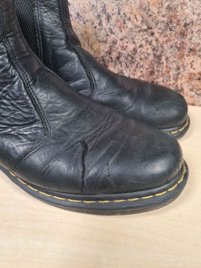 Mens Dr Martens 2976 Chelsea Boots  Black Leather Size Uk 11 Eu 46