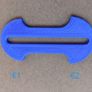 Removable shopping trolley tokens/key 1euro & 2euro Image 2