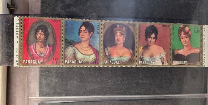 Stamp, cover album. France, Czechoslovakia, Hungary , Cuba, Spain, Paraguay, EU