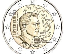 Luxembourg 2 Euro Commemorative Coin 2023 - Olympic Committee. Uncirculated.