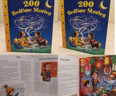 200 Bedtime Stories, Large Hardback Book