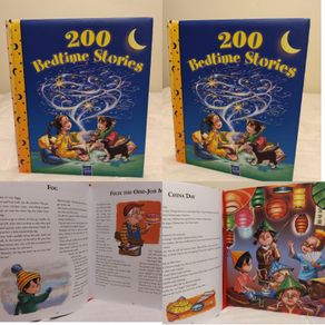 200 Bedtime Stories, Large Hardback Book