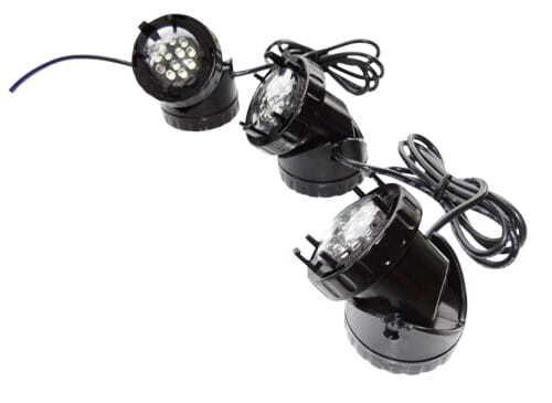 Aqua Nova NPL1-LED3 3x1.6W LED Pond Light with Twilight Sensor