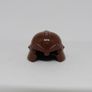 LEGO Castle Knights Dwarf Miner Minifigure Helmet Prototype Brown Unreleased Colour Very Rare And Hard To Find Set 61848 Image 6