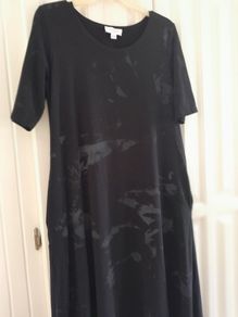 Black with Grey Dress