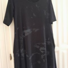 Black with Grey Dress