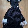 Maid Which costume woman's black white dress XL Halloween Image 3