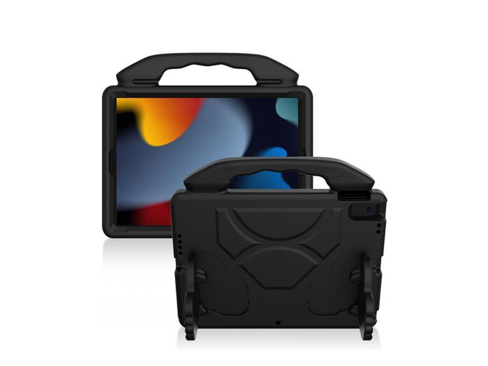 For iPad Air 3 10.5" 2019 Case Kids Friendly Shockproof Tablet Smart Cover EVA Black - FHT01IPTK3